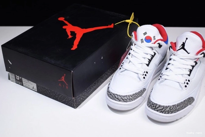 Cheap Husky Korea Air Retro Jordan AV8370-100 Seoul 3 0701